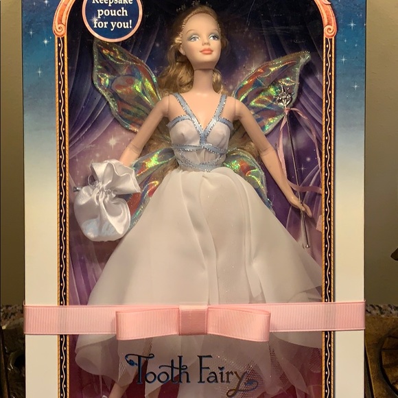 Mattel Toys Nib Tooth Fairy Barbie W Keepsake Tooth Pouch Poshmark